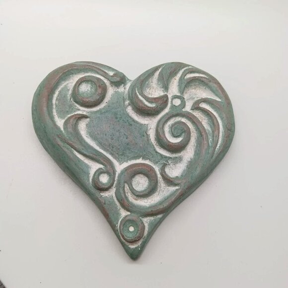 Isabel Bloom Twirly Heart Cement 1992 - Picture 5 of 5